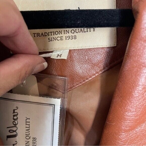 Vintage Pioneer Wear Women’s Western genuine leather jacket size Medium - Picture 9 of 12